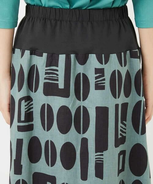 Maison de CINQ / メゾン ドゥ サンク ロング・マキシ丈スカート | コーヒービーンズプリントスカート | 詳細20