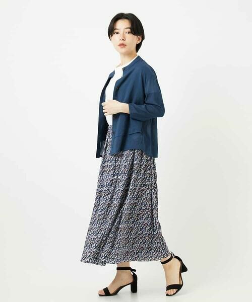 Maison de CINQ / メゾン ドゥ サンク ロング・マキシ丈スカート | ぼかしフラワーチュールスカート | 詳細26