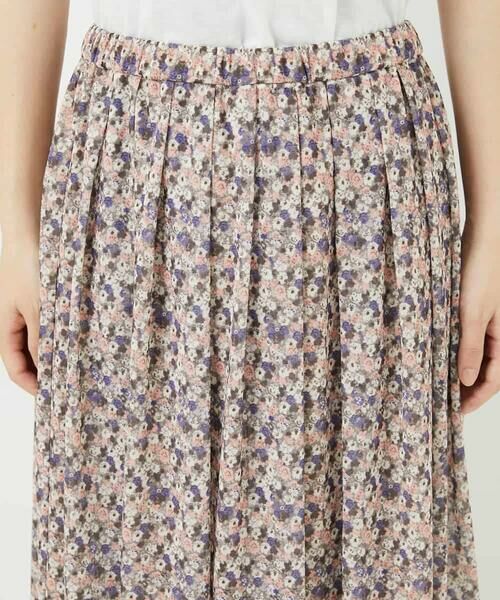 Maison de CINQ / メゾン ドゥ サンク ロング・マキシ丈スカート | ぼかしフラワーチュールスカート | 詳細8