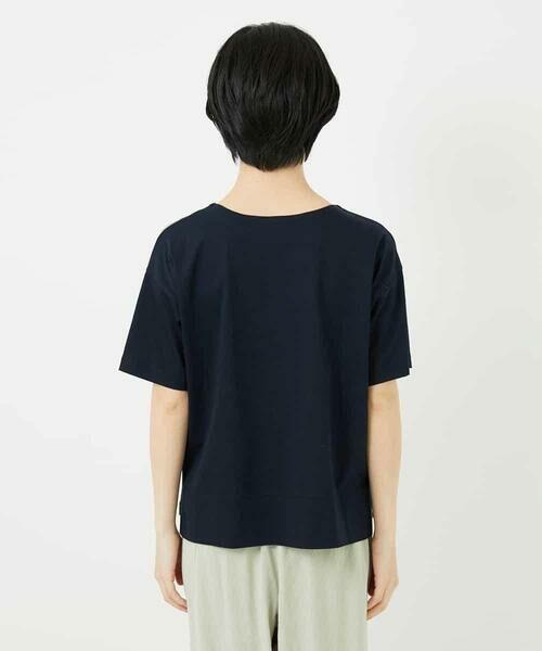 Maison de CINQ / メゾン ドゥ サンク カットソー | [日本製]コットンレーヨンランダムチェックブラウスカットソー | 詳細7