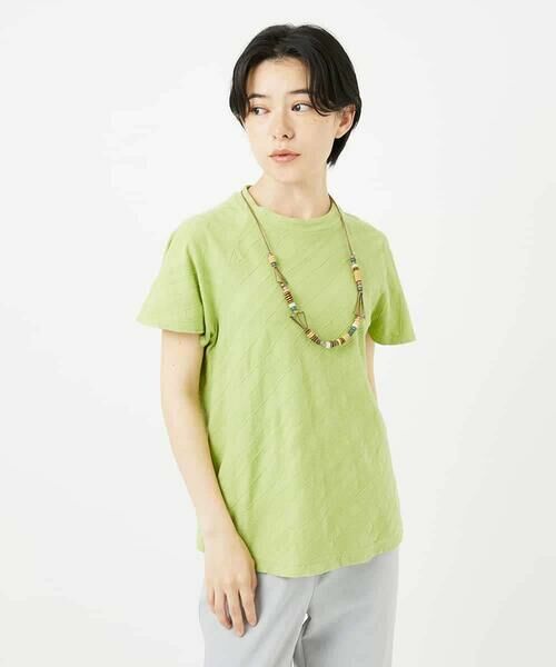 Maison de CINQ / メゾン ドゥ サンク カットソー | コットンジャガードカットソー | 詳細1