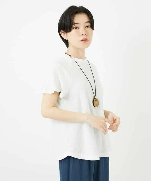 Maison de CINQ / メゾン ドゥ サンク カットソー | コットンジャガードカットソー | 詳細3