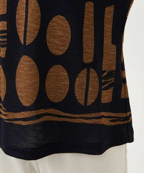 Maison de CINQ / メゾン ドゥ サンク カットソー | [日本製]コーヒービーンズプリントカットソー | 詳細12