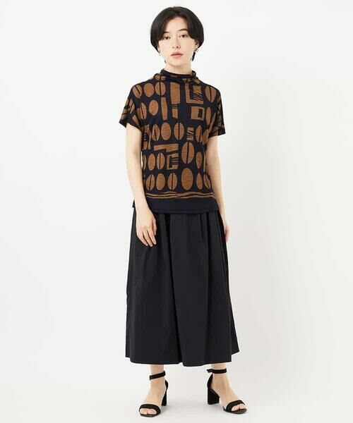 Maison de CINQ / メゾン ドゥ サンク カットソー | [日本製]コーヒービーンズプリントカットソー | 詳細15