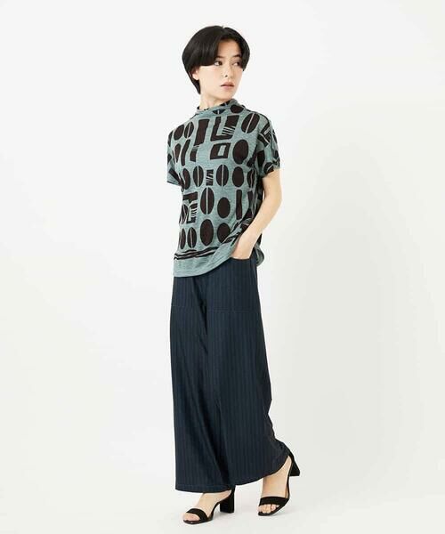 Maison de CINQ / メゾン ドゥ サンク カットソー | [日本製]コーヒービーンズプリントカットソー | 詳細23