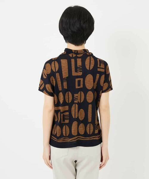 Maison de CINQ / メゾン ドゥ サンク カットソー | [日本製]コーヒービーンズプリントカットソー | 詳細9