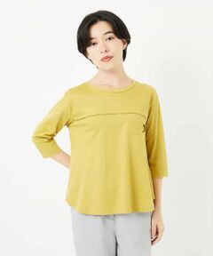 Maison de CINQ / メゾン ドゥ サンク カットソー | アンチスウェットステッチ刺繍カットソー