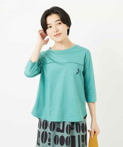 Maison de CINQ / メゾン ドゥ サンク カットソー | アンチスウェットステッチ刺繍カットソー