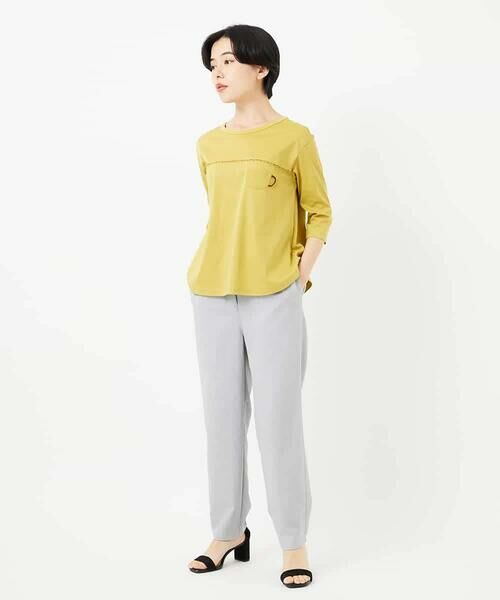 Maison de CINQ / メゾン ドゥ サンク カットソー | アンチスウェットステッチ刺繍カットソー | 詳細24