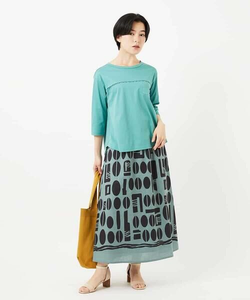 Maison de CINQ / メゾン ドゥ サンク カットソー | アンチスウェットステッチ刺繍カットソー | 詳細28