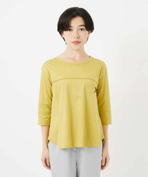 Maison de CINQ / メゾン ドゥ サンク カットソー | アンチスウェットステッチ刺繍カットソー | 詳細7