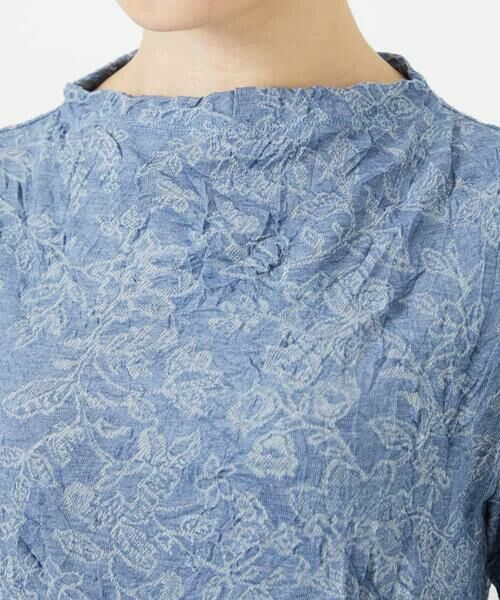 Maison de CINQ / メゾン ドゥ サンク カットソー | フラワージャガードジャージカットソー | 詳細10