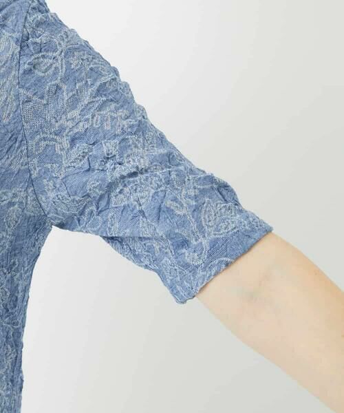 Maison de CINQ / メゾン ドゥ サンク カットソー | フラワージャガードジャージカットソー | 詳細11