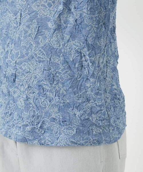 Maison de CINQ / メゾン ドゥ サンク カットソー | フラワージャガードジャージカットソー | 詳細12