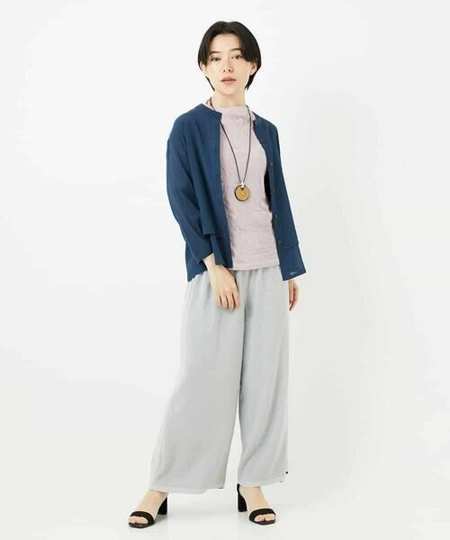 Maison de CINQ / メゾン ドゥ サンク カットソー | フラワージャガードジャージカットソー | 詳細20