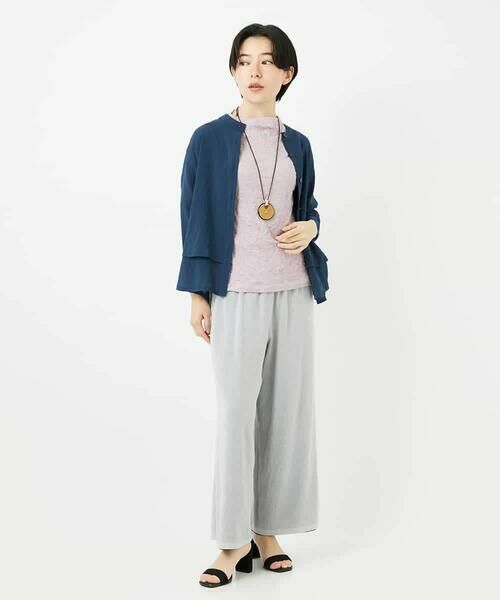 Maison de CINQ / メゾン ドゥ サンク カットソー | フラワージャガードジャージカットソー | 詳細21