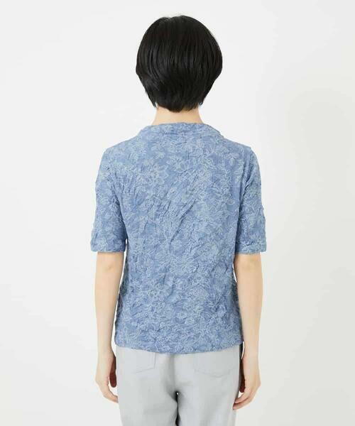 Maison de CINQ / メゾン ドゥ サンク カットソー | フラワージャガードジャージカットソー | 詳細9