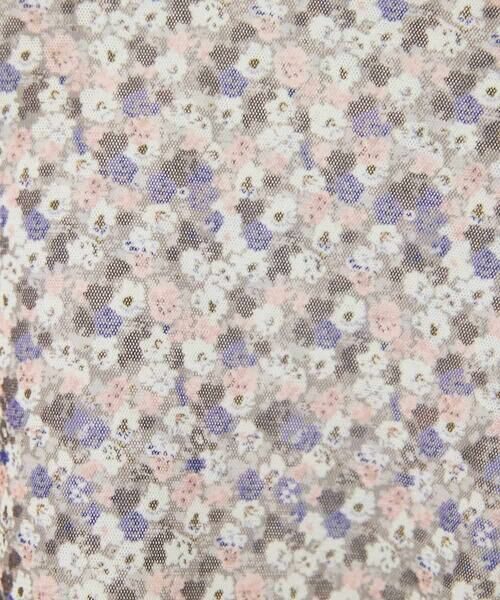 Maison de CINQ / メゾン ドゥ サンク カットソー | ぼかしフラワーハイネックプルオーバー | 詳細10