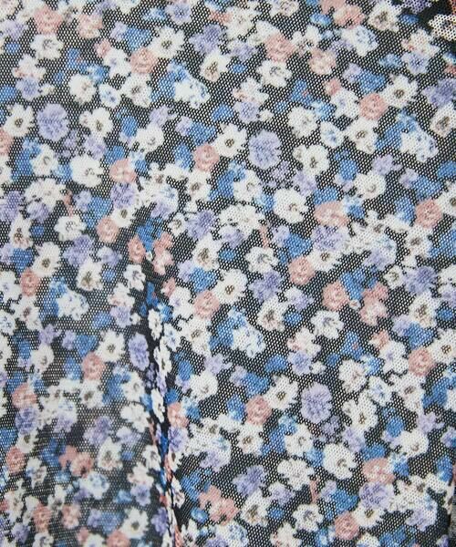 Maison de CINQ / メゾン ドゥ サンク カットソー | ぼかしフラワーハイネックプルオーバー | 詳細11