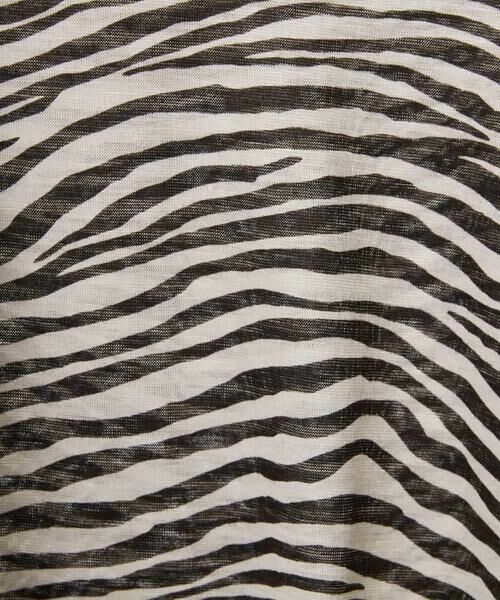 Maison de CINQ / メゾン ドゥ サンク カットソー | [日本製]ラミー天竺ゼブラプリントカットソー | 詳細11