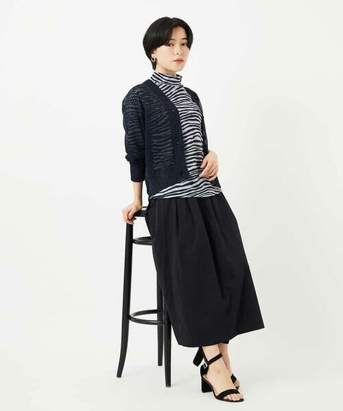 Maison de CINQ / メゾン ドゥ サンク カットソー | [日本製]ラミー天竺ゼブラプリントカットソー | 詳細24