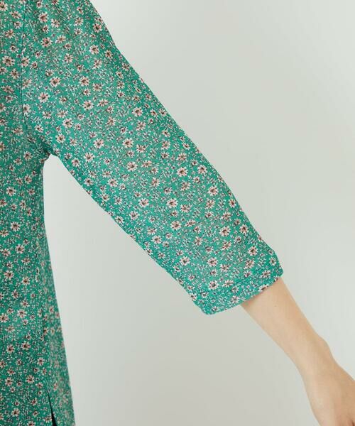 Maison de CINQ / メゾン ドゥ サンク カットソー | 小付きフラワープリントアシンメトリーデザインプルオーバー | 詳細10