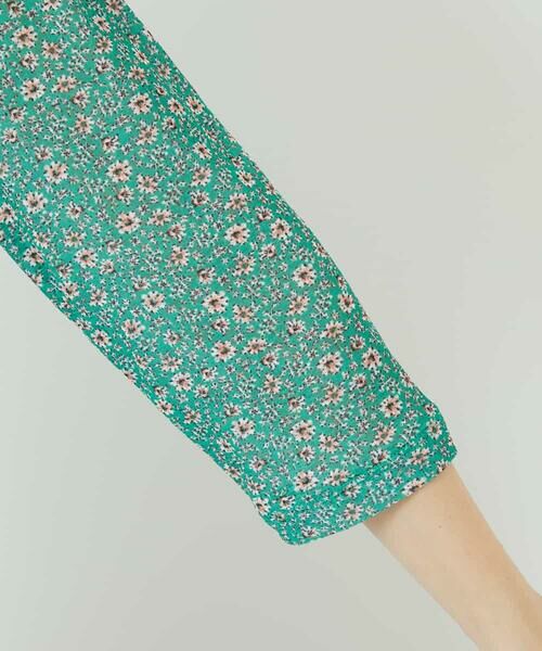 Maison de CINQ / メゾン ドゥ サンク カットソー | 小付きフラワープリントアシンメトリーデザインプルオーバー | 詳細12