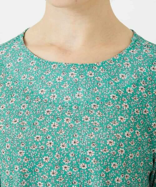 Maison de CINQ / メゾン ドゥ サンク カットソー | 小付きフラワープリントアシンメトリーデザインプルオーバー | 詳細24