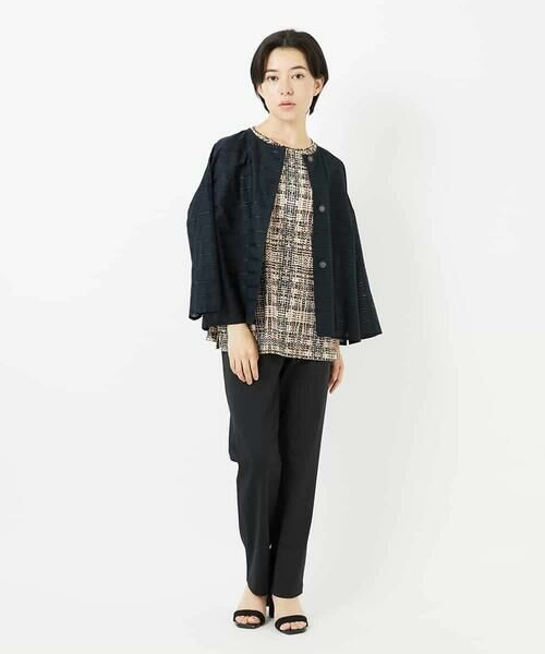 Maison de CINQ / メゾン ドゥ サンク カットソー | ジオメトリックプリントカットソープルオーバー | 詳細13