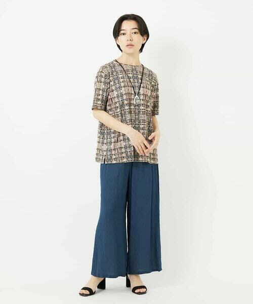 Maison de CINQ / メゾン ドゥ サンク カットソー | ジオメトリックプリントカットソープルオーバー | 詳細17