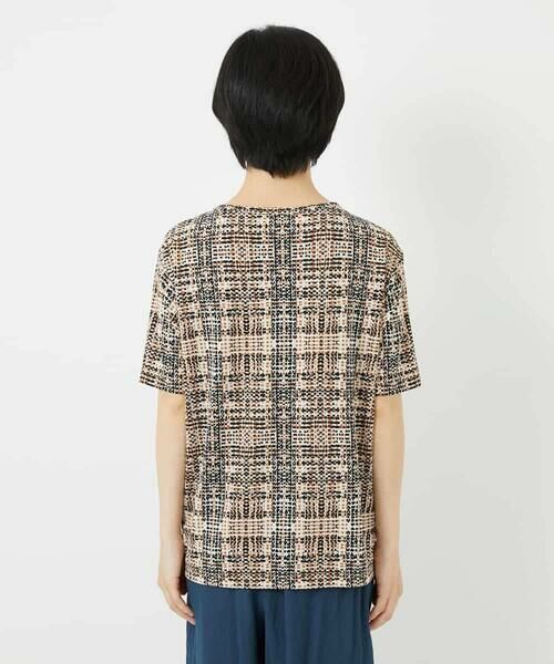 Maison de CINQ / メゾン ドゥ サンク カットソー | ジオメトリックプリントカットソープルオーバー | 詳細5