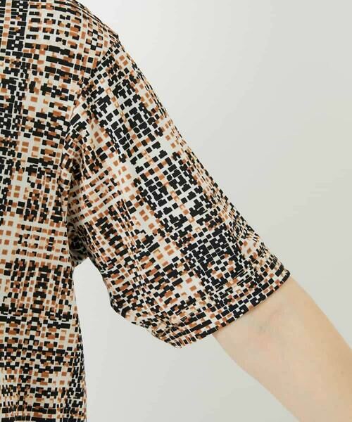Maison de CINQ / メゾン ドゥ サンク カットソー | ジオメトリックプリントカットソープルオーバー | 詳細7