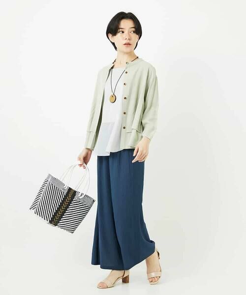 Maison de CINQ / メゾン ドゥ サンク その他パンツ | [リバーシブル]ストレートワイドパンツ | 詳細18