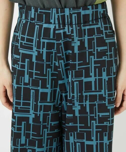 Maison de CINQ / メゾン ドゥ サンク その他パンツ | [リバーシブル]デジタル幾何デニムプリントパンツ | 詳細12