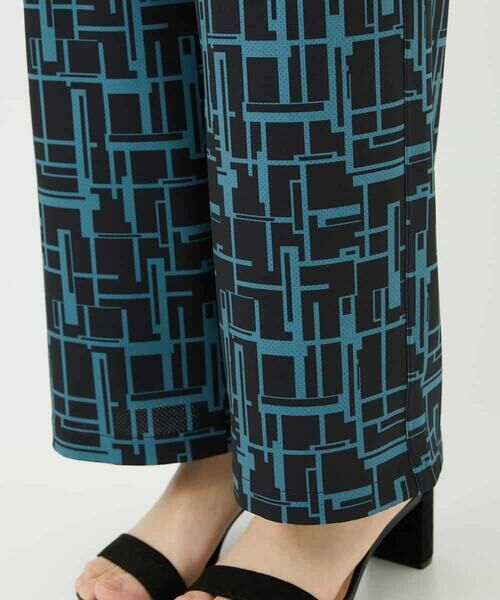 Maison de CINQ / メゾン ドゥ サンク その他パンツ | [リバーシブル]デジタル幾何デニムプリントパンツ | 詳細14