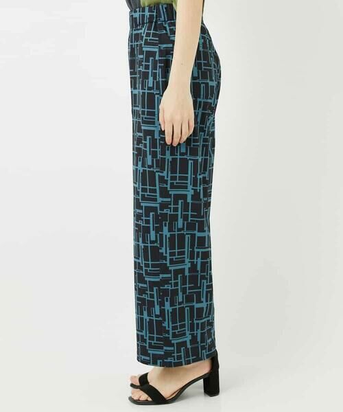 Maison de CINQ / メゾン ドゥ サンク その他パンツ | [リバーシブル]デジタル幾何デニムプリントパンツ | 詳細9