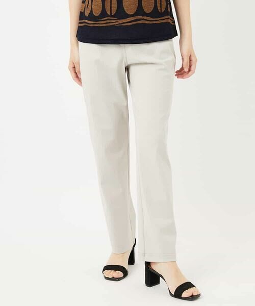 Maison de CINQ / メゾン ドゥ サンク チノ・ワークパンツ | [3サイズ展開・撥水性能]無地ハイテンションストレッチパンツ | 詳細2