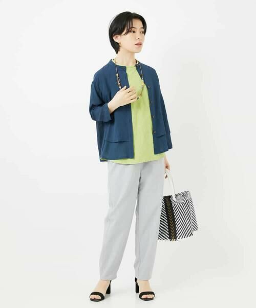 Maison de CINQ / メゾン ドゥ サンク チノ・ワークパンツ | [日本製]オクタワルツカルゼテーパードパンツ | 詳細20