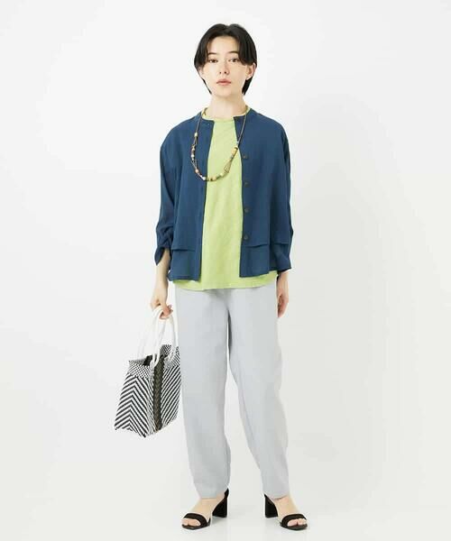 Maison de CINQ / メゾン ドゥ サンク チノ・ワークパンツ | [日本製]オクタワルツカルゼテーパードパンツ | 詳細21