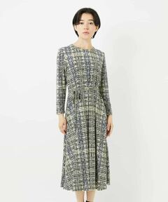 Maison de CINQ / メゾン ドゥ サンク ロング・マキシ丈ワンピース | ジオメトリックプリントワンピース