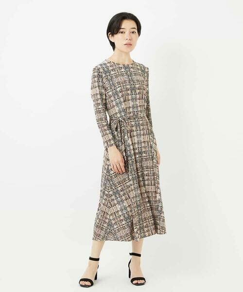 Maison de CINQ / メゾン ドゥ サンク ロング・マキシ丈ワンピース | ジオメトリックプリントワンピース | 詳細17