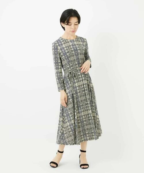 Maison de CINQ / メゾン ドゥ サンク ロング・マキシ丈ワンピース | ジオメトリックプリントワンピース | 詳細18