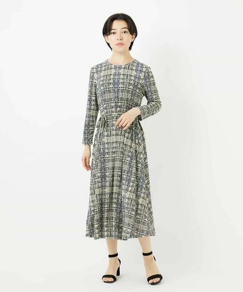 Maison de CINQ / メゾン ドゥ サンク ロング・マキシ丈ワンピース | ジオメトリックプリントワンピース | 詳細19