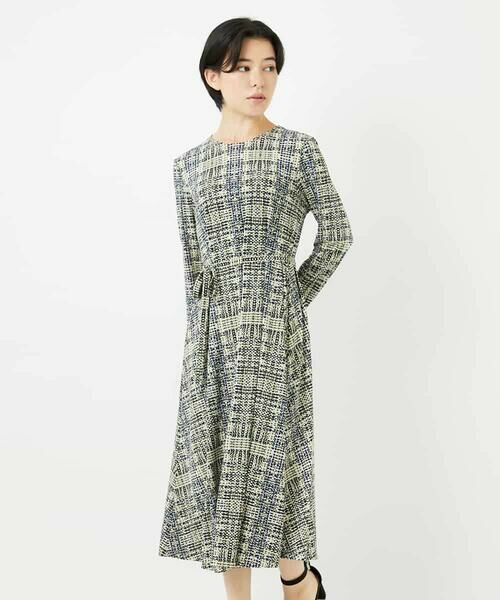 Maison de CINQ / メゾン ドゥ サンク ロング・マキシ丈ワンピース | ジオメトリックプリントワンピース | 詳細3