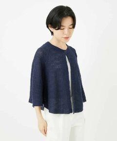 Maison de CINQ / メゾン ドゥ サンク カーディガン・ボレロ | ケープ風ニットカーディガン