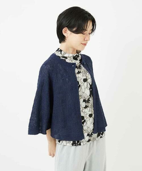 Maison de CINQ / メゾン ドゥ サンク カーディガン・ボレロ | ケープ風ニットカーディガン | 詳細5