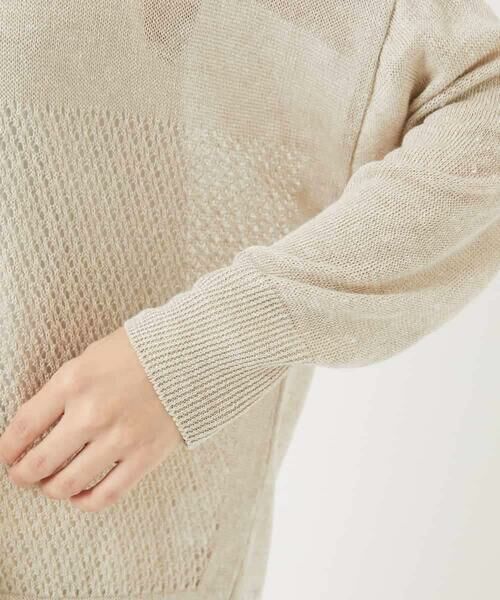 Maison de CINQ / メゾン ドゥ サンク カーディガン・ボレロ | [日本製]リネンニットカーディガン | 詳細10