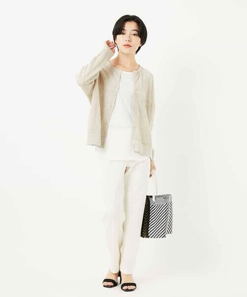 Maison de CINQ / メゾン ドゥ サンク カーディガン・ボレロ | [日本製]リネンニットカーディガン | 詳細19