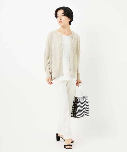 Maison de CINQ / メゾン ドゥ サンク カーディガン・ボレロ | [日本製]リネンニットカーディガン | 詳細20