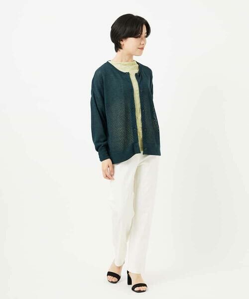 Maison de CINQ / メゾン ドゥ サンク カーディガン・ボレロ | [日本製]リネンニットカーディガン | 詳細23